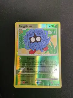 Tangela 78/100 Stormfront Reverse Holo (Pokemon TGC) Dmg - Image 1