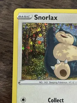 😴 Snorlax 016/034 CLV 😴 Pokemon TCG Classic Collection NM Holo - Image 2