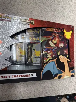 Pokemon TCG Celebrations Collection Lance's Charizard V Box 820650101625 - Image 2