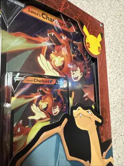 Pokemon TCG Celebrations Collection Lance's Charizard V Box 820650101625 - Image 5