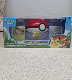 SEALED Pikachu & Eevee Poke Ball Collection Promo Sword Sheild POKEMON - Image 1