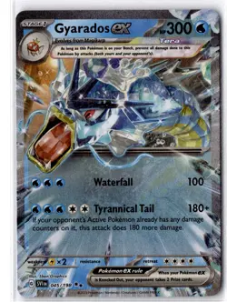 Gyarados ex - 045/198 - Double Rare - Pokemon Scarlet & Violet - Image 1