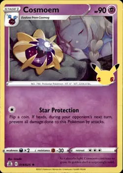 Cosmoem 014/025 Holo R Pokemon Celebrations - Image 1