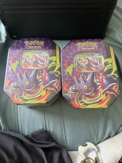 Mega Moonlit Tin Mega Gengar EX Pokemon TCG Brand New - Image 1