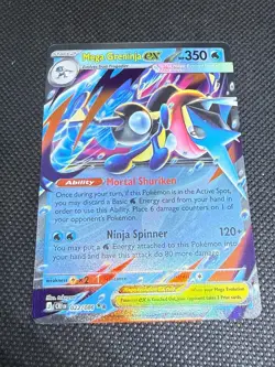 Mega Greninja ex 022/086 Double Rare Chaos Rising Pokemon Near Mint - Image 1