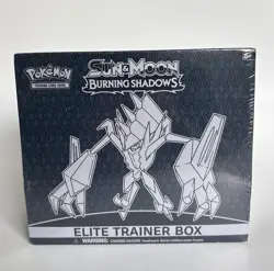 Pokemon ETB Sun & Moon Burning Shadows Elite Trainer Box New FACTORY SEALED - Image 1