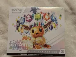 Pokemon Prismatic Evolutions Elite Trainer Box ETB Factory Sealed Brand New - Image 1