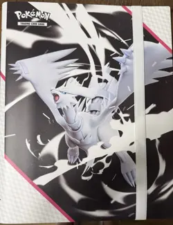 Pokemon TCG Scarlet & Violet White Flare Reshiram Binder w/ Strap - Image 1