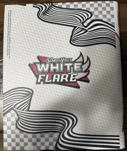 Pokemon TCG Scarlet & Violet White Flare Reshiram Binder w/ Strap - Image 2