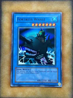 Yugioh Fortress Whale TP7-EN003 Super Rare VLP - Image 1