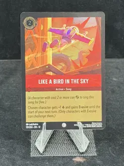 Disney Lorcana-Wilds Unknown-Like a Bird in the Sky-#131-Cold Foil-M/NM - Image 4