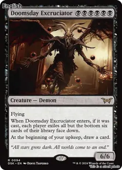 Doomsday Excruciator EN [DSK - 94] - NM TCG MTG - Image 1
