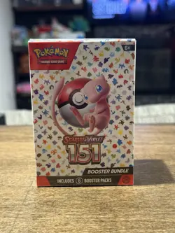 Pokemon TCG Scarlet and Violet 151 Booster Bundle Sealed Box, 6 Pack 820650853210 - Image 1