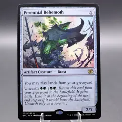 Perennial Behemoth Normal 202 BRO The Brothers' War NM MTG - Image 1