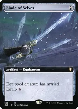 Blade of Selves - Extended Art CLB NM MTG - Image 1