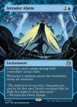 Intruder Alarm - Extended Art Showcase WOT NM MTG - Image 1