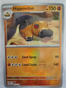 Hippowdon 053/131 Prismatic Evolutions Poke Ball Holo Pokemon Card - Image 1
