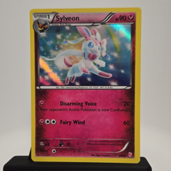 Pokemon TCG Sylveon XY Trainer Kit: Sylveon & Noivern Pink Fairy Holo Read** - Image 1