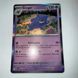 Pokemon TCG Gengar 094/165 Sv: Scarlet & Violet 151 Holo FAST SHIPPING - Image 2
