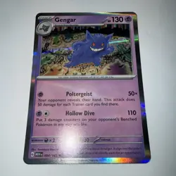 Pokemon TCG Gengar 094/165 Sv: Scarlet & Violet 151 Holo FAST SHIPPING - Image 3