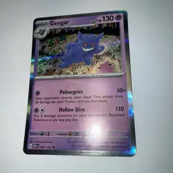 Pokemon TCG Gengar 094/165 Sv: Scarlet & Violet 151 Holo FAST SHIPPING - Image 4