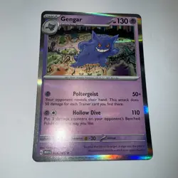Pokemon TCG Gengar 094/165 Sv: Scarlet & Violet 151 Holo FAST SHIPPING - Image 5