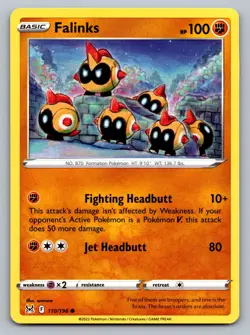 Pokemon TCG SWSH11: Lost Origin Falinks 110/196 - Image 1