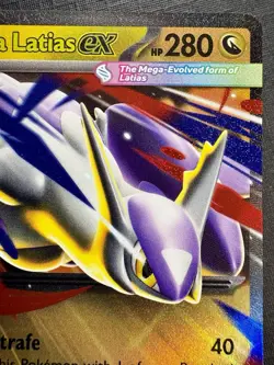 2025 Pokemon - Mega Latias Ex 100/132 Mega Evolution - DOUBLE RARE HOLO English - Image 2