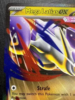 2025 Pokemon - Mega Latias Ex 100/132 Mega Evolution - DOUBLE RARE HOLO English - Image 5