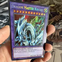 Konami Yu-Gi-Oh! Dragon Master Knight LCKC-EN065 1st Ed Secret Rare Holo - Image 3
