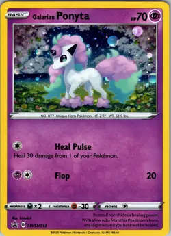 Galarian Ponyta - Holo Promo SWSH: Sword & Shield Promo Cards SWSH013 - Image 1