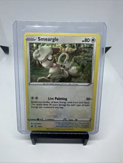 Smeargle 15/15 Holo Promo McDonald's Promos 2022 Pokemon Card NM - Image 1
