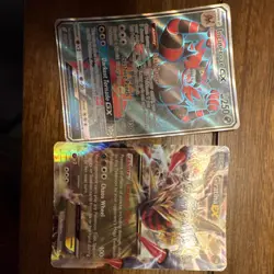 Pokemon TCG 2 Card Holo Full Art Lot: Incineroar GX 167/181 Giratina EX 57/98 - Image 1