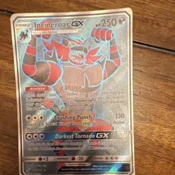 Pokemon TCG 2 Card Holo Full Art Lot: Incineroar GX 167/181 Giratina EX 57/98 - Image 2