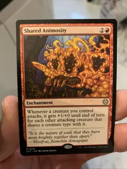 1x SHARED ANIMOSITY - Ixalan - MTG - NM - Magic the Gathering - Image 1