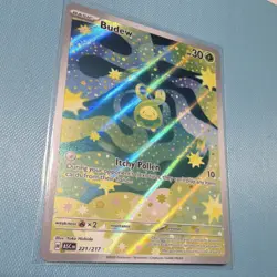 Pokemon Budew Holo Illustration Rare Me: Ascended Heroes 221/217 30 HP - Image 1