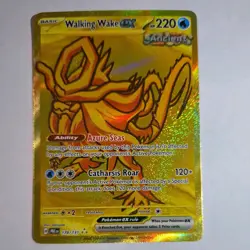💎 2025 Pokemon Prismatic Evolutions Walking Wake ex Gold Secret Rare 178/131💎 - Image 1