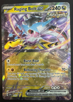Pokemon SV Promo Gouging Fire Raging Bolt Iron Crown Boulder ex SVP 144-14 - Image 4