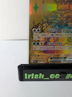 Pokemon Terapagos EX Prismatic Evolutions 180/131 Hyper Rare Gold Pack Fresh NM - Image 3