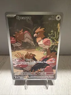 Pokemon TCG Spearow 151/132 S&V Mega Evolution Illustration Rare 2025 NM/M - Image 1
