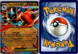 Mega Lucario ex 012 ME: Mega Evolution Promo Pokemon TCG Holo P NM - Image 3