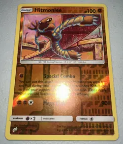 Pokemon TCG Hitmonlee 73/181 Sm-Team Up Reverse Holo - Image 1