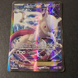 Pokemon Mewtwo EX Full Art Holo Promo XY125 2016 - HP- Damaged - Image 1