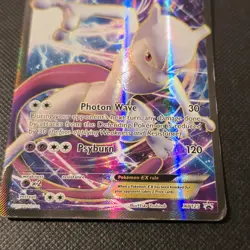 Pokemon Mewtwo EX Full Art Holo Promo XY125 2016 - HP- Damaged - Image 2