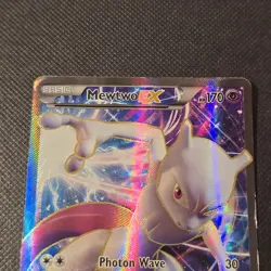 Pokemon Mewtwo EX Full Art Holo Promo XY125 2016 - HP- Damaged - Image 4