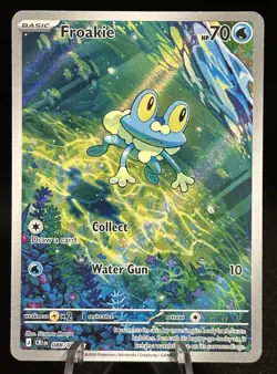 Froakie 088/086 Illustration Rare Full Art Chaos Rising Holo Pokemon TCG NM - Image 1