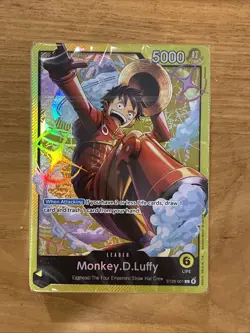 Monkey.D.Luffy (001) ST29-001 Starter Deck 29: Egghead Foil NM One Piece - Image 1