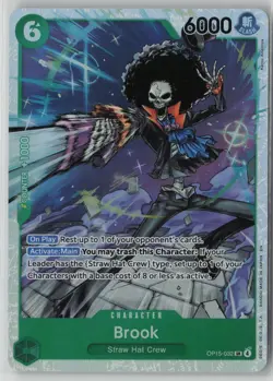 Brook OP15-032 One Piece Adventure on Kami's Island Super Rare Near Mint - Image 1