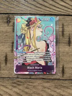 Black Maria (Illustration Box Vol.2) OP08-074 One Piece Promo Sealed - Image 1