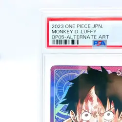 PSA 10 Monkey D Luffy OP05-060 One Piece Alternate Leader Alt Art Japan In Stock - Image 3